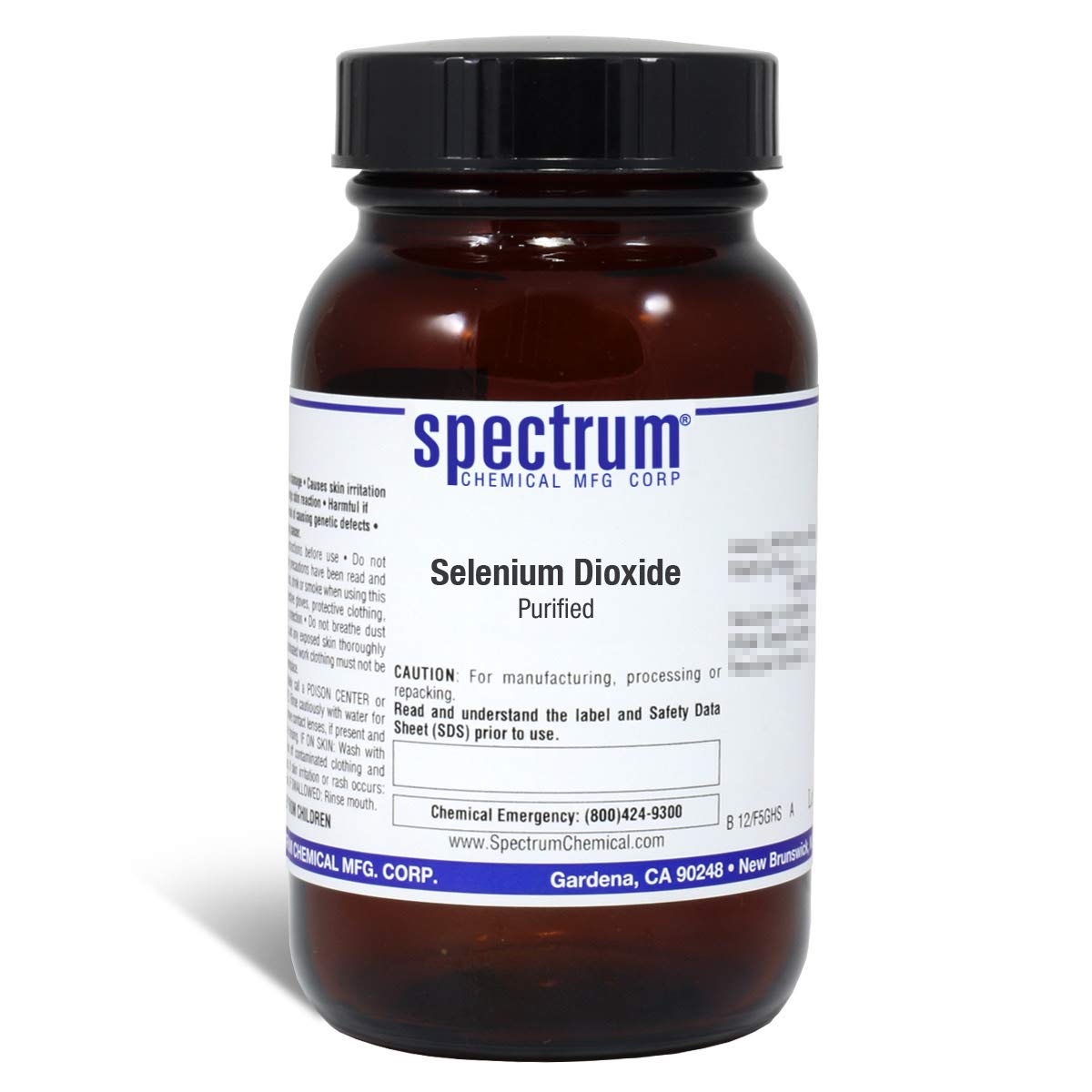 Spectrum S1122100GM (SPFDB) Selenium Dioxide, Purified, SeO2, Reagent