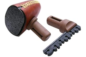 EBBQ Selway 6-Arrow Longbow Rawhide Slide-On Quiver,Colors may vary