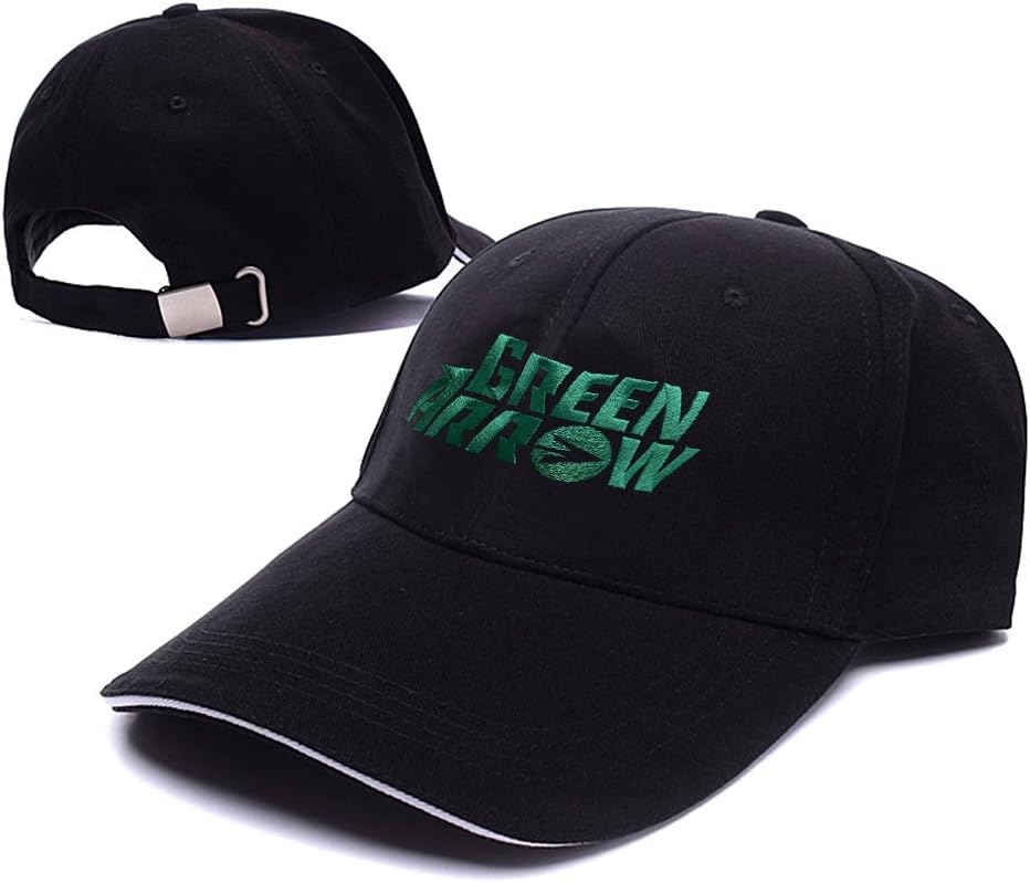 Green Arrow Logo Adjustable Baseball Caps Unisex Snapback Embroidery Hats