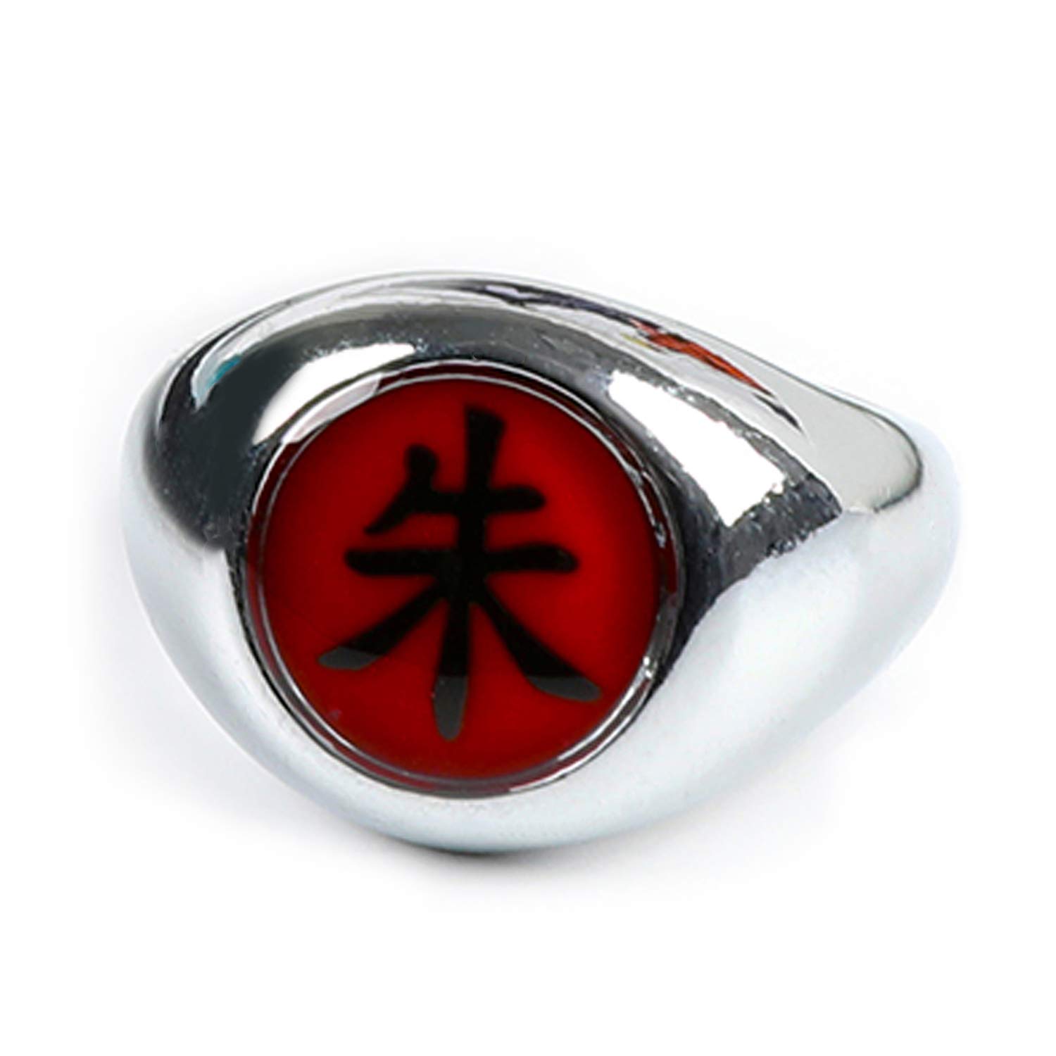 Ocsoc Halloween Cosplay Akatsuki Cloak Costume with Headband Necklace and Ring Itachi Cosplay for Unisex Naruto Fans Black