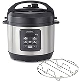 Proctor-Silex Simplicity 4-in-1 Electric Pressure Cooker, 3 Quart Multi-Function With Slow Cook, Steam, Sauté, Rice, Stainles