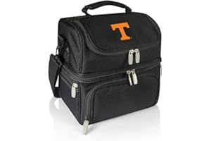 PICNIC TIME NCAA Nebraska Cornhuskers Pranzo Lunch Bag - Insulated Lunch Box with Picnic Set - Lunch Cooler Bag