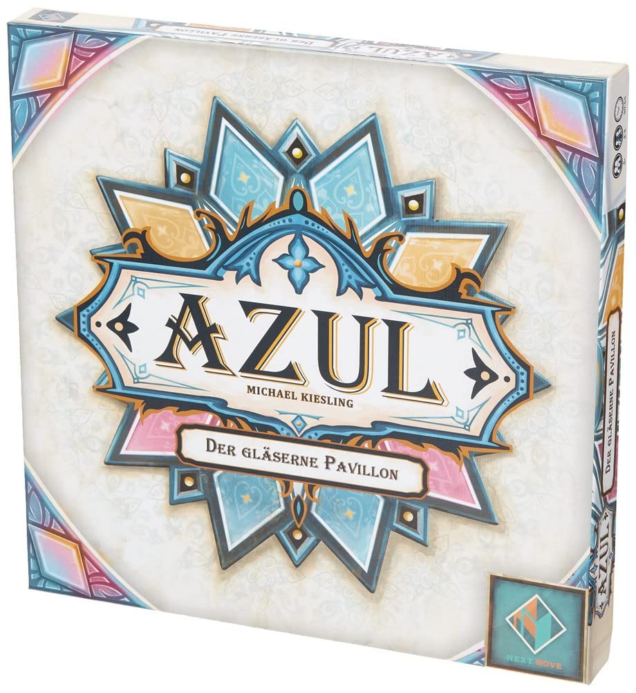 Next Move Games, Azul - The Glass Pavilion, Expansion, Family Game, 2-4 Players, From 8+ Years, 30-45 Minutes, German