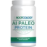 Rootcology AI Paleo Protein Powder by Dr. Izabella Wentz | 30 Servings | AI Paleo Protein, Unflavored Hydrolyzed Beef Protein with 26g Protein, Dairy-Free &amp; Soy-Free, 30 Servings