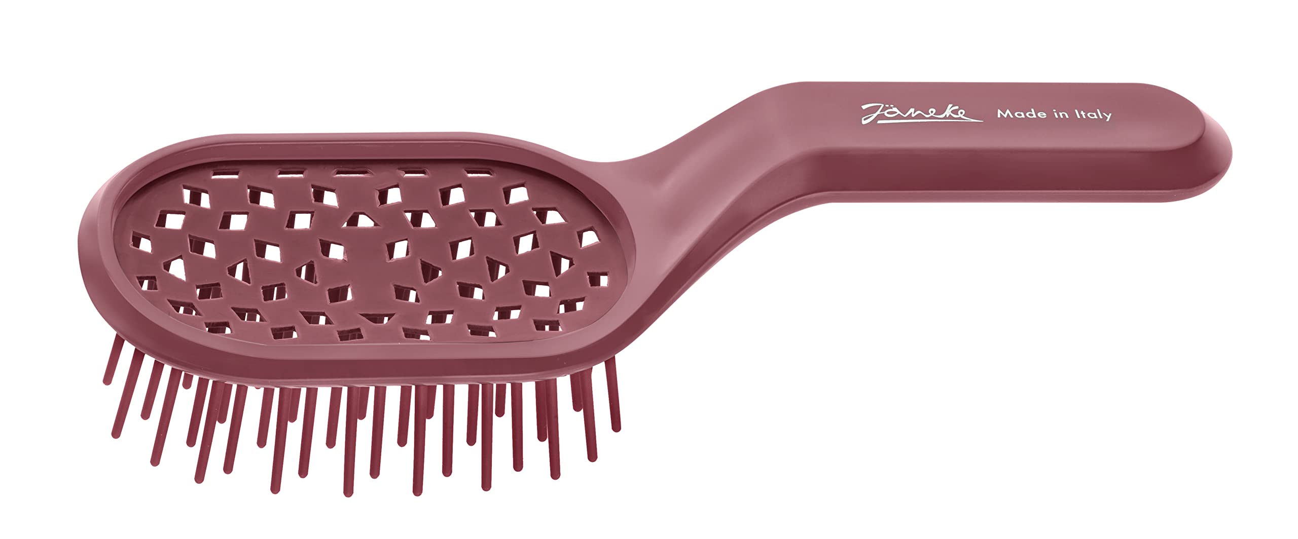 Janeke Curvy Bag Pneumatic Ventilated Brush Magenta Bag