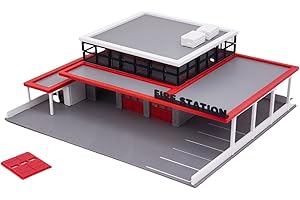 Outland Models Miniatures Modern Style Fire Dept Station 1:160 N Scale