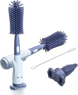 Alyvisun Silicone Bottle Brush Set Teat & Straw Brush Baby 3 in 1