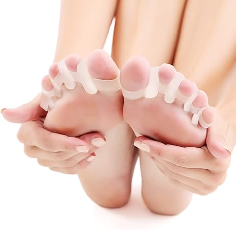 Amazon Pleasingsan 改良版 足指 広げる サポーター パッド シリコン 鍛える 伸ばす 足指セパレーター 男女兼用 Pleasingsan 外反母趾 内反母趾用