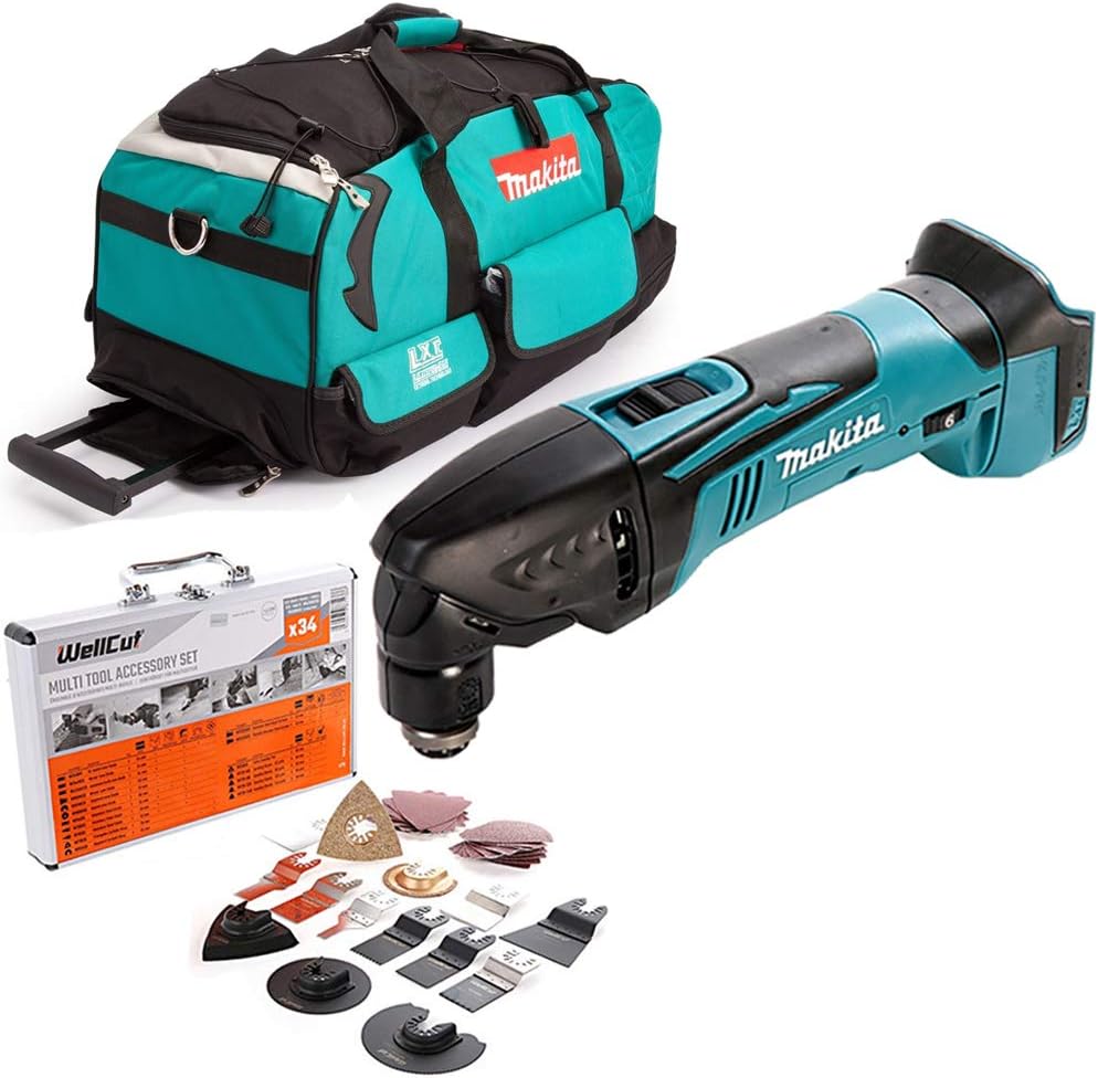 Makita DTM50 18V Liion Cordless Oscillating Multi Tool with LXT600 Bag
