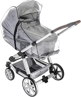 Reer RainCover Classic + Regenschutz, für Kombi-Kinderwagen mit Reißverschluss