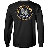 SALTY JOES Men's Graphic Long Sleeve Cotton Tees in Regular, Big & Tall