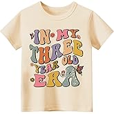 Sineeko Toddler Boys Girls 3rd Birthday Shirts for Baby Kids 3 Years Old Birthday Outfit for Party Short Sleeve Tshirt