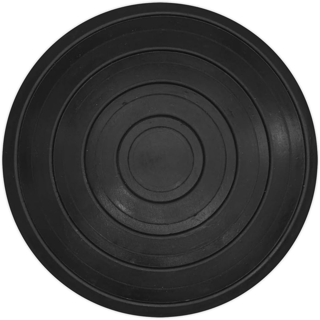 Sealey JP13 Safety Rubber Jack Pad - Type C, Black