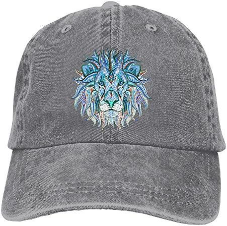Yzksgy Cap Lion Rasta Hair Women Snapback Cowboy Cap Hip-Hop Cowboy Baseball Hat Unisex