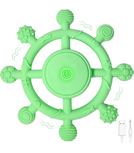 iphone vibrates when plugged in but won't turn on Dragon Teething Ring in Purple Teether Only main image 1