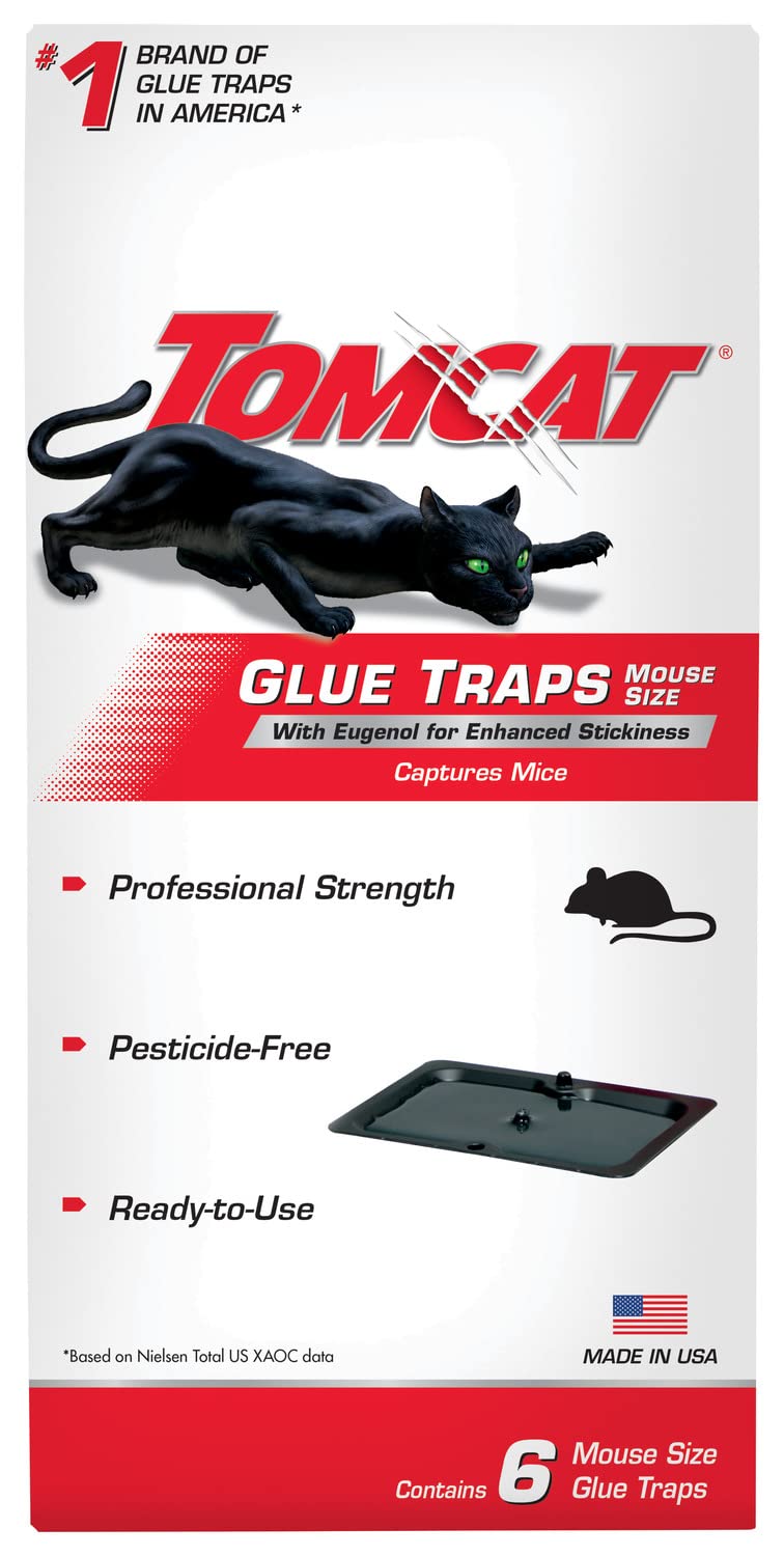 Tomcat Rat Trap with Immediate Grip Glue for