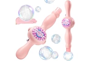 WTUST Fog Bubble Machine for Kids, Colorful Smoke Bubble Fog Machine, Christmas Elastic Bubble Fog Wand, Magic Interactive Fog Bubble Maker with Smoke, Christmas Birthday Boy Girl Gifts