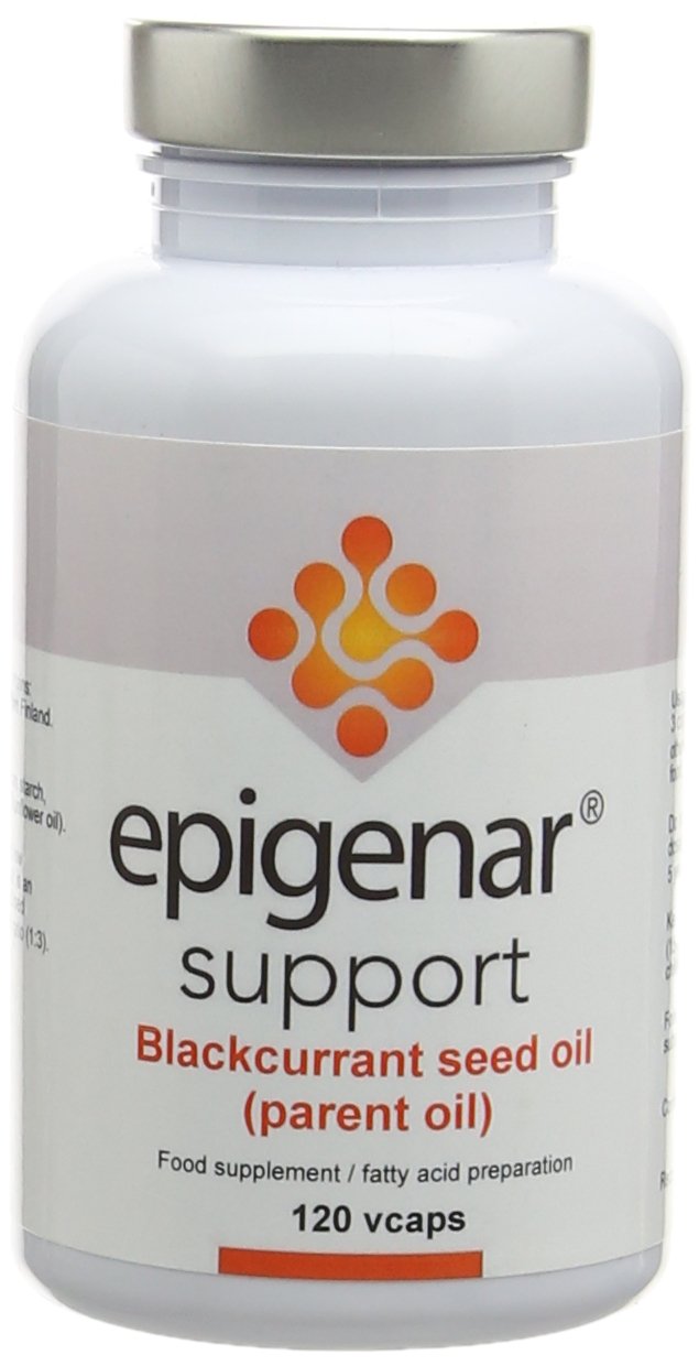 Epigenar Blackcurrant Seed Oil Extract Vegetable Capsules - Pack of 120