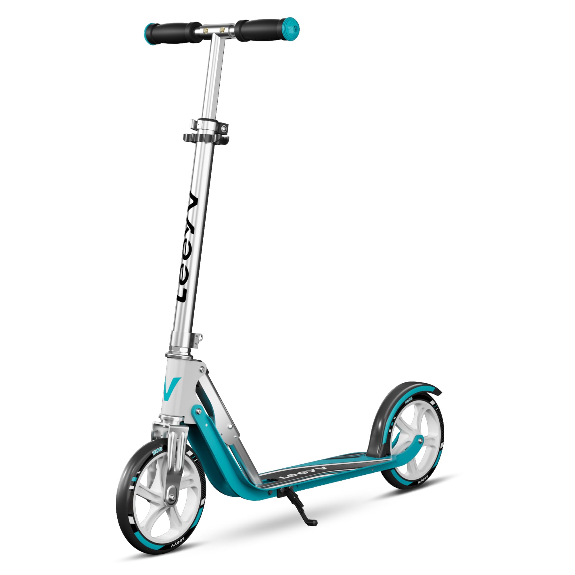 Scooter for Kids 6-12 & Adults | Holds Up to 240lbs, Foldable, Lightweight Aluminum Frame | Adjustable Height | Smooth Ride on Any Terrain