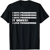Programmer Coder - Developer Programming Software Engineer T-Shirt