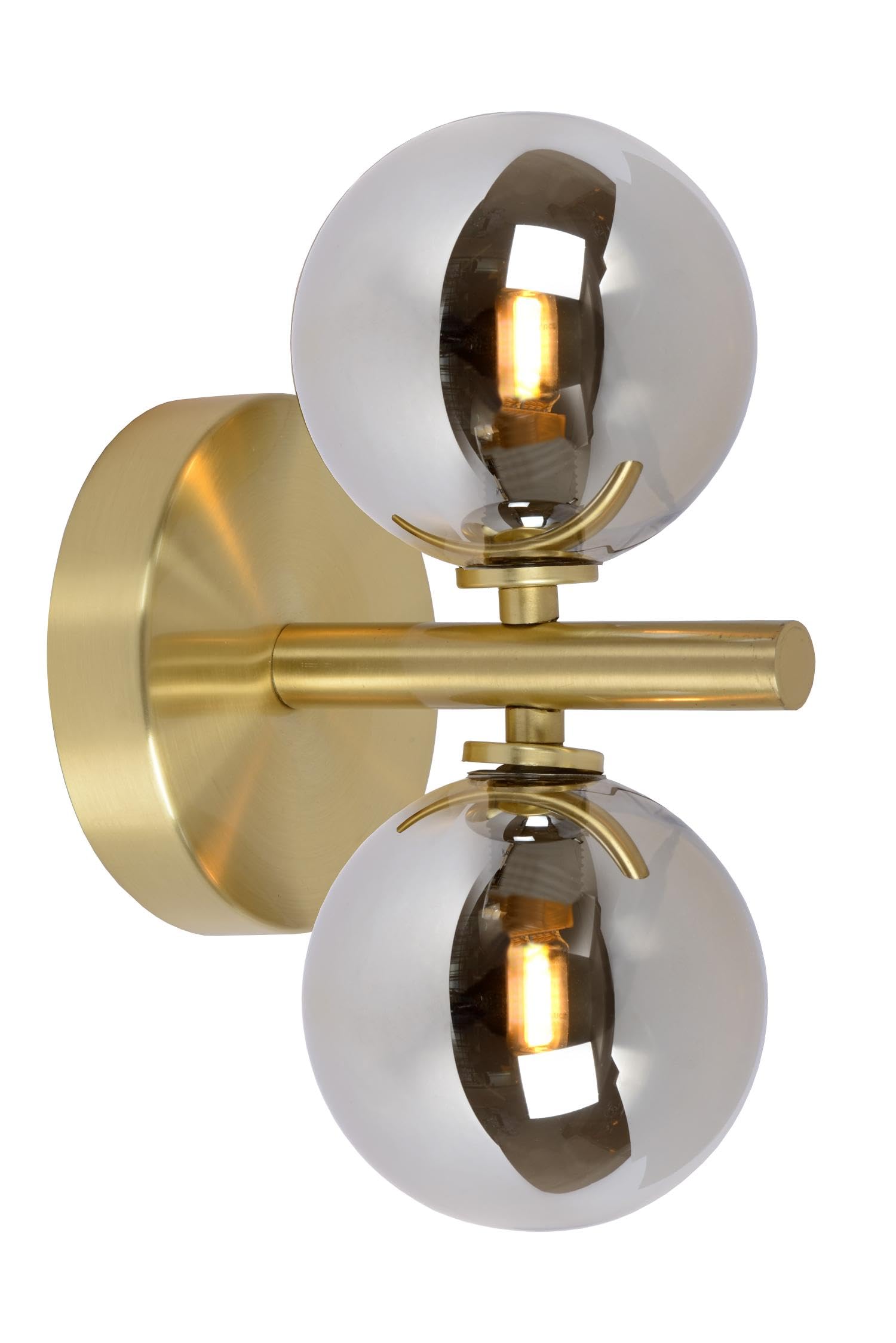 LUCIDE Tycho - Wall Light - 2xG9 - Matt Gold/Brass