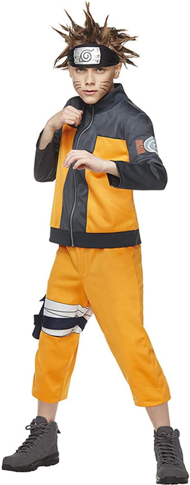 WEIR Disfraces de Naruto para niños Trajes de Cosplay de Anime para niños Traje de actuación de