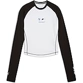 PUMA Women's Standard BMW M Motorsport Babydoll Long Sleeve T-Shirt, White AH25