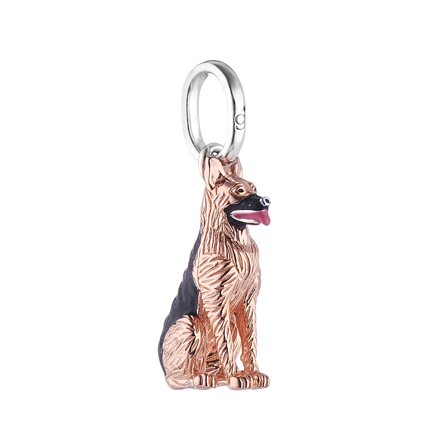 Gemma J German Shepherd, Alsatian Dog Charm