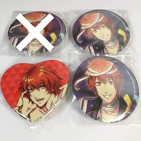 Amazon うたプリ ファミマ ハート缶 シャニライ ハロウィン 音也 缶バッジ セット アイドル 芸能人グッズ 通販