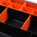 Hausdec F-290 Portable Plastic Tool Parts Storage Organizer Box Compartments view 7