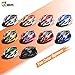 JBM Adult Cycling Bike Helmet Specialized for Men Women Safety Protection CPSC Certified (18 Colors) Black/Red / Blue/Pink / Silver Adjustable Lightweight Helmet with Reflective Stripe and Remova