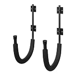 Kayak Storage Rack - Kayak Wall Mount Hangers with 100lb Capacity for Paddleboards, Surfboards, or Snowboards - for Garage or Shed by Rad Sportz