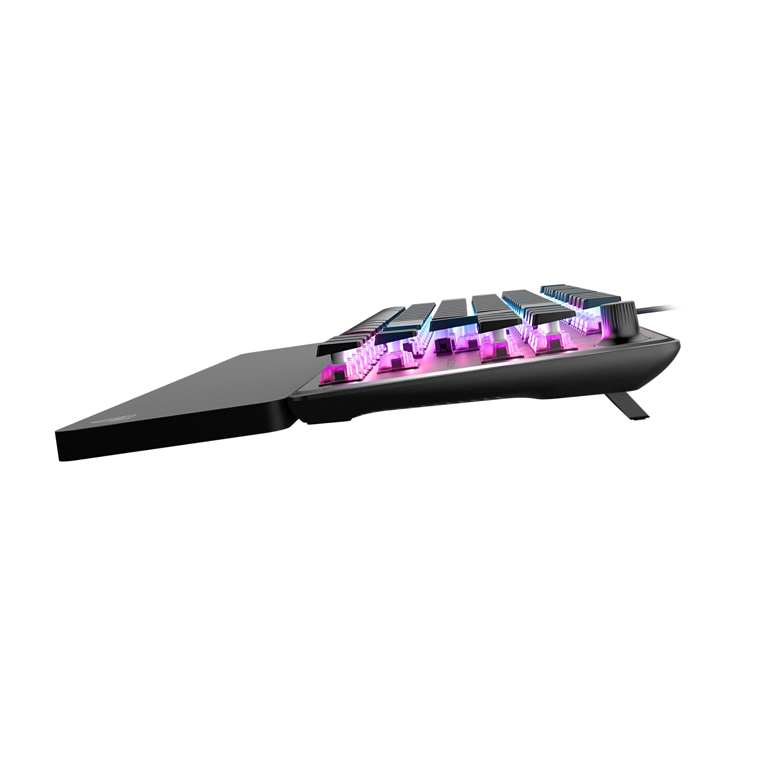Turtle Beach Vulcan II TKL Pro - Magnetisch-mechanische RGB-Gaming-Tastatur, Analoge Halleffekt-Schalter, Medientasten, Handballenauflage, Aluminium-Abdeckplatte 4
