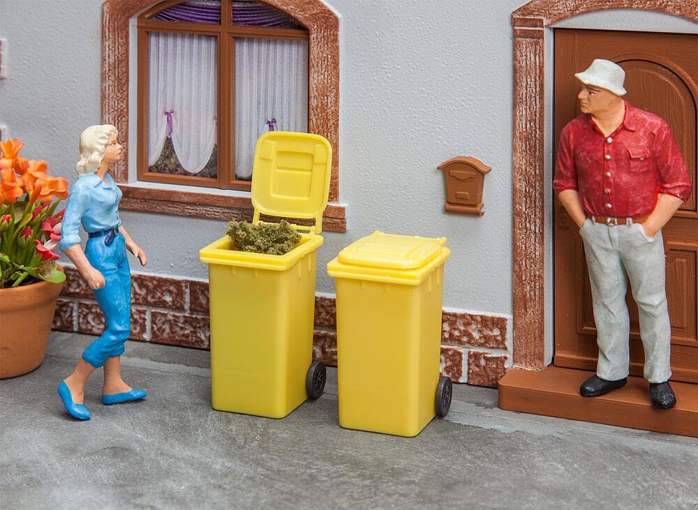 POLA G 333225 2 Wheelie Bins Yellow