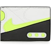 Nike Icon Air Max 90 Card Wallet Wallet Credit Cards License Cards Lime, White, Standard, Casual
