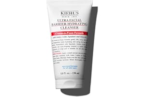Kiehl's Ultra Facial Barrier-Hydrating Cleanser, Cream-To-Foam Non-Stripping Daily Face Wash For All Skin Types, Including Sensitive