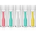 UpaClaire 5-Piece Silicone Contact Lens Removal Tool for RGP and Scleral Lenses - Plunger Suction Cups