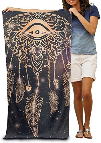 Native Style Dreamcatcher 100% Polyester Shower Towel Chair (31" X 51") Thick Soft Quick Dry Lightweight Towels Blanket