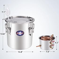 Seeutek Alcohol Still 8Gal 30L Stainless Steel