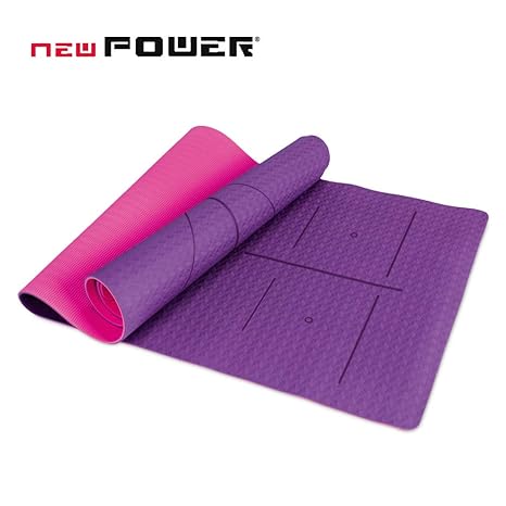 NEWPOWER - Esterilla Yoga Antideslizante Ecológica ...