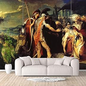 Wall Murals for Bedroom Starry Night by Van Gogh Famous Paintings Large Removable Wallpaper Peel and Stick Wall Stickers - 66x96 inches