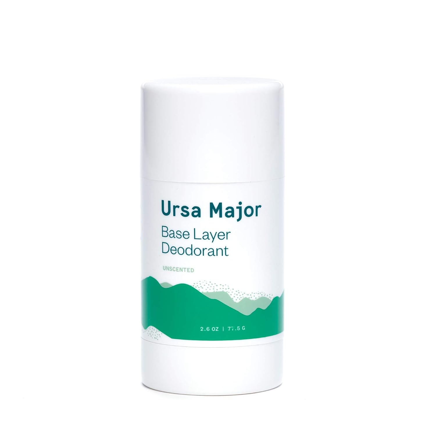 Ursa Major Natural Deodorant - Base Layer | Baking Soda-Free, Unscented, Aluminum-Free, Cruelty-Free | For Men and Women | 2.6 ounces