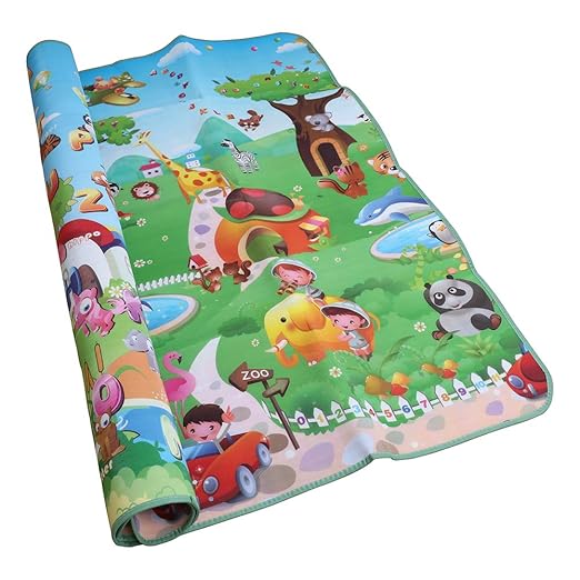 Baby Playmat Large Thick Foam Crawling Playmats Reversible Waterproof