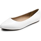 DREAM PAIRS Women's Dress Pointed Toe Flats Ballet Comfort Soft Slip On Casual Flat Shoes for Work Office Business