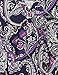 Bebonnie Women Tops and Blouse, Womens Henley V Neck Short Sleeve Tie Dye Printed Contrast Tee Shirts Violet L