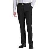 YUCENFU Men's Slim Fit 4-Way Stretch Pant Flat Front Flex Comfy Mens Business Casual Pants