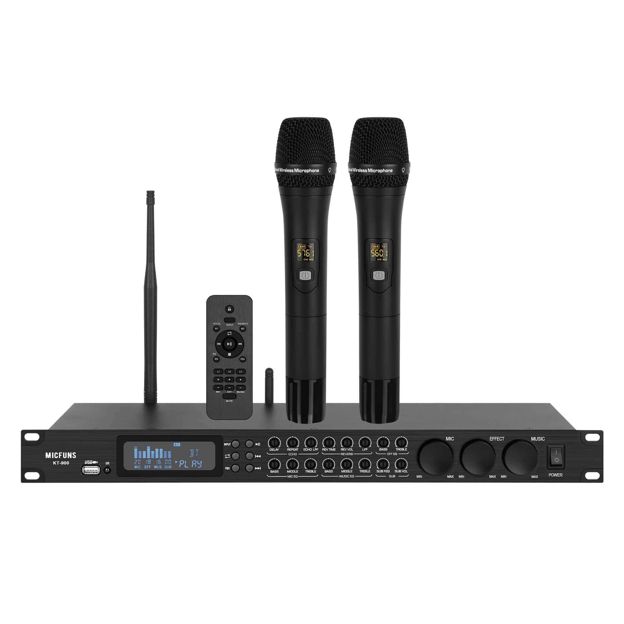 Micfuns KT900-PRO Professional KTV Wireless