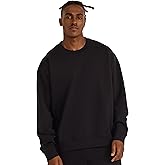 Organic Basics mens Weekend Boxy Crewneck Sweatshirt