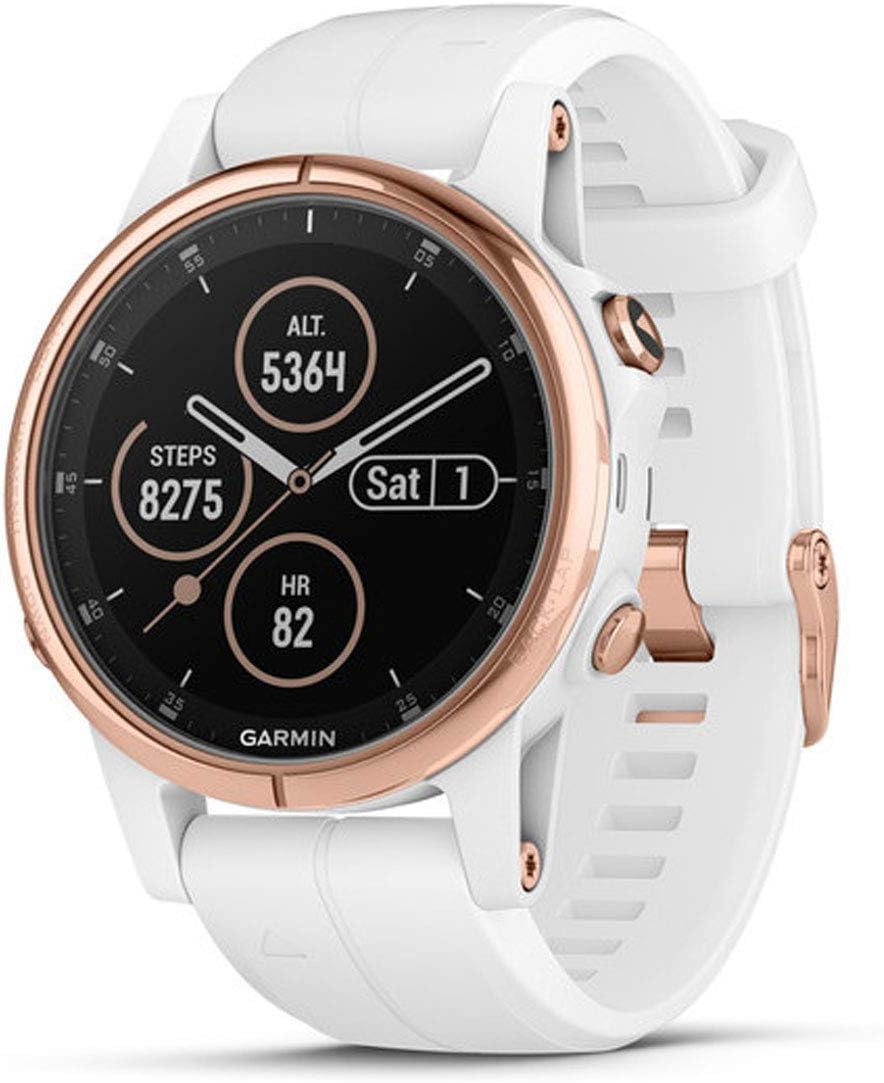 Garmin Fenix 5S Plus Sapphire Rose Gold, Unisex, 1: Amazon.es ...