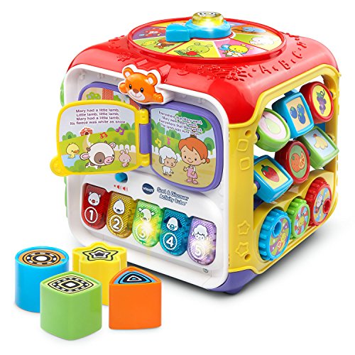 VTech Sort & Discover Activity Cube (Frustration Free Packaging) Toys & Games, Baby & Toddler Toys